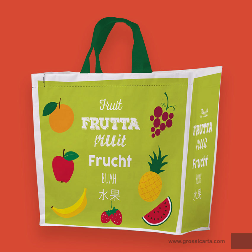 Shopper PPW ''frutta stilizzata''