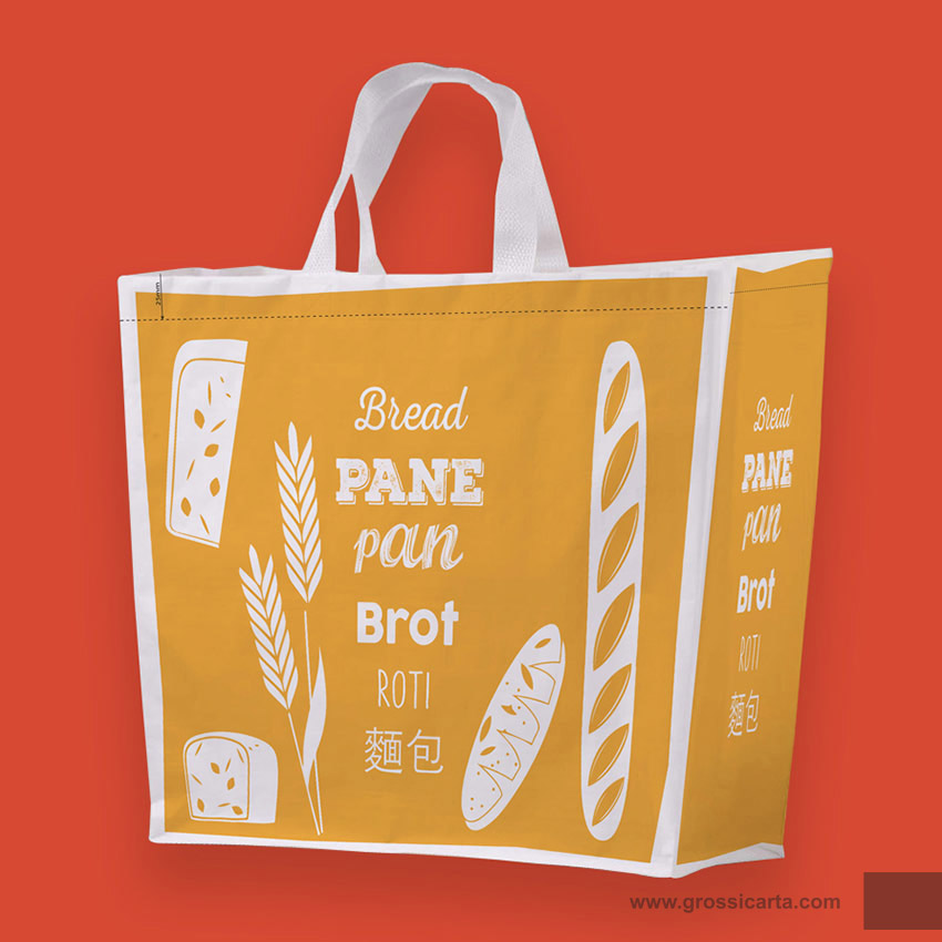 Shopper PPW ''pane stilizzato''