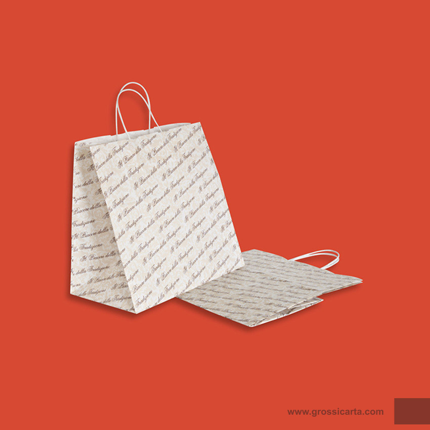 Shopper mod. japa Certificata FSC<sup>®</sup> stampa ''Il piacere della tradizione''