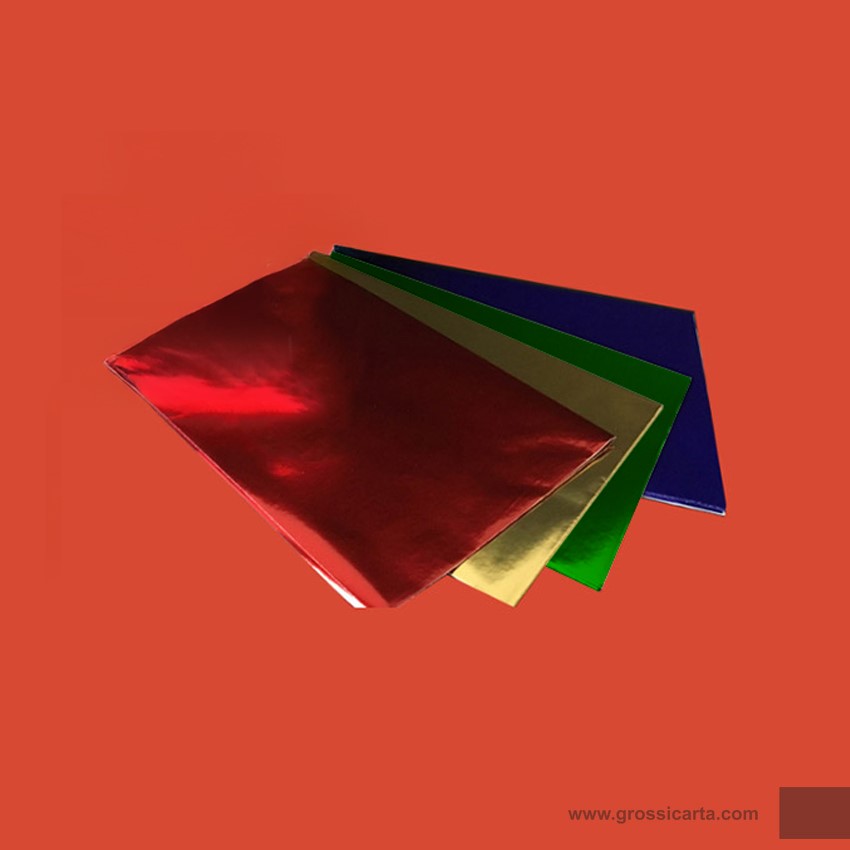 Carta regalo metallizzata