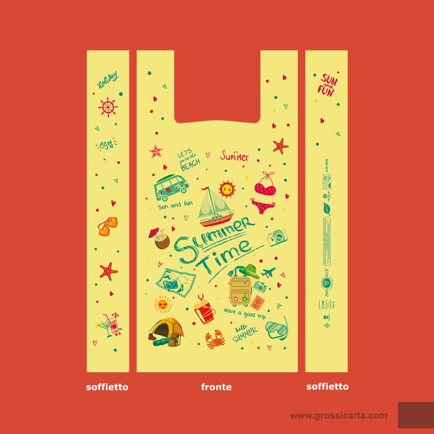 Shopper bio ''Summer Time'' - f.to 30x60