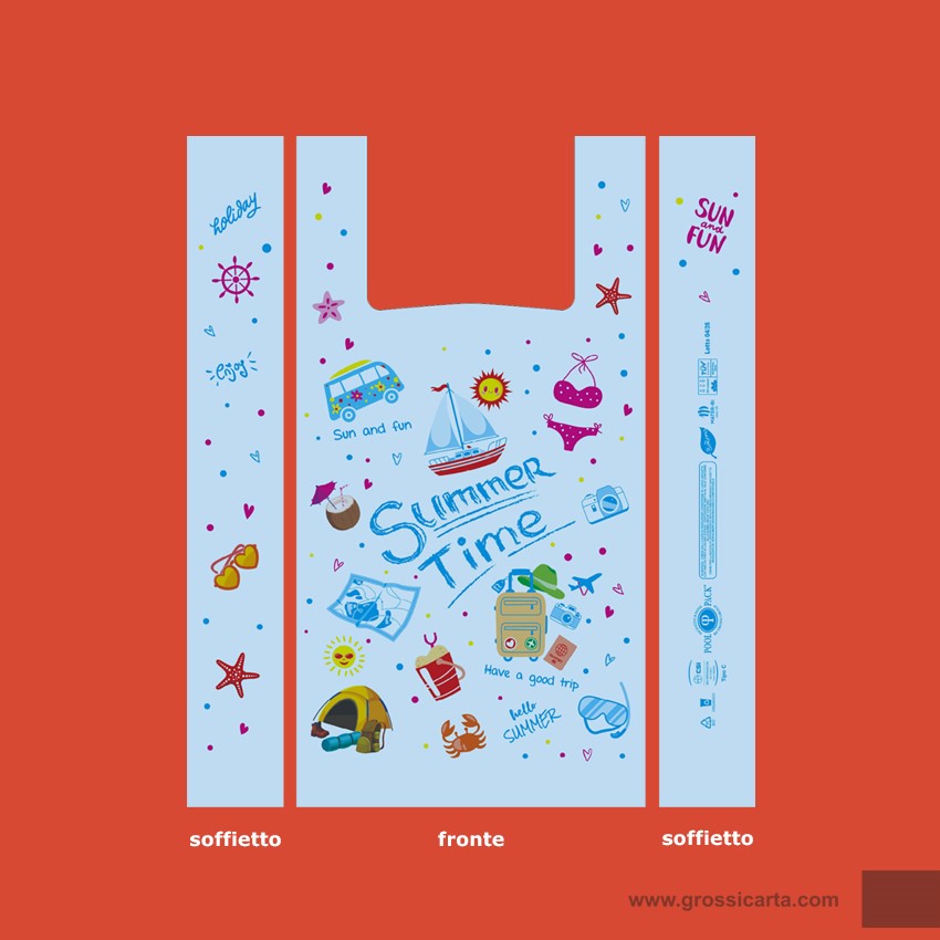 Shopper bio ''Summer Time'' - f.to 27x50