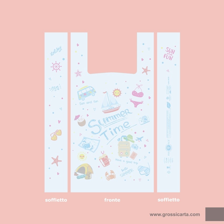 Shopper bio ''Summer Time'' - f.to 27x50 - <b>SOLD OUT</b>