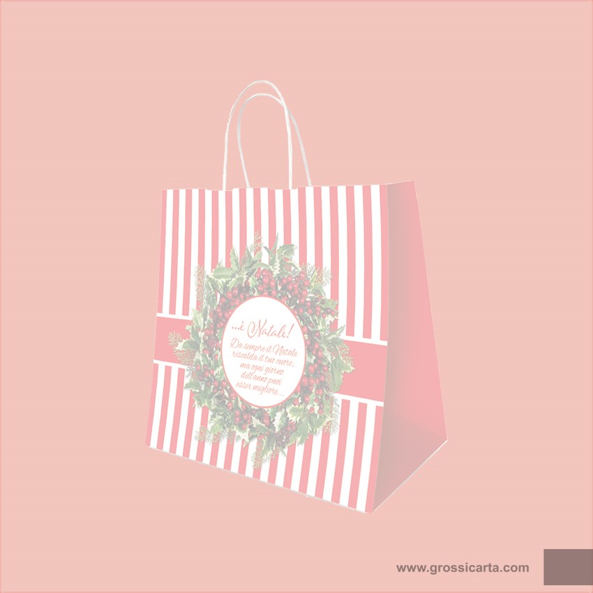 Shopper in carta Japa ''...è Natale!'' - <b>SOLD OUT</b>