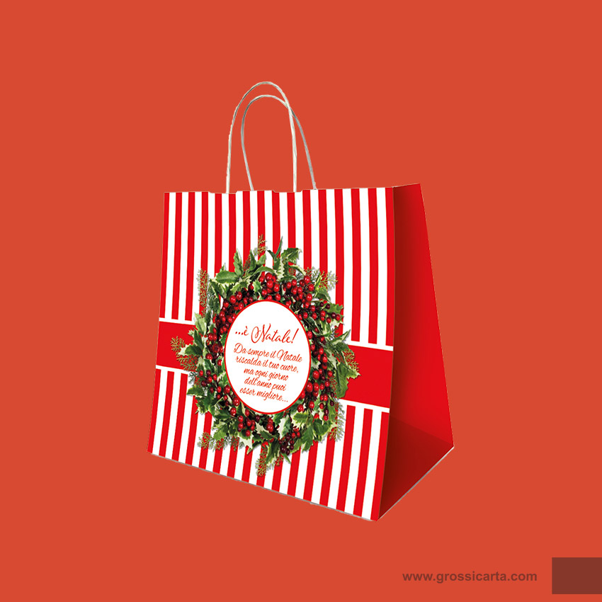 Shopper in carta Japa ''...è Natale!''