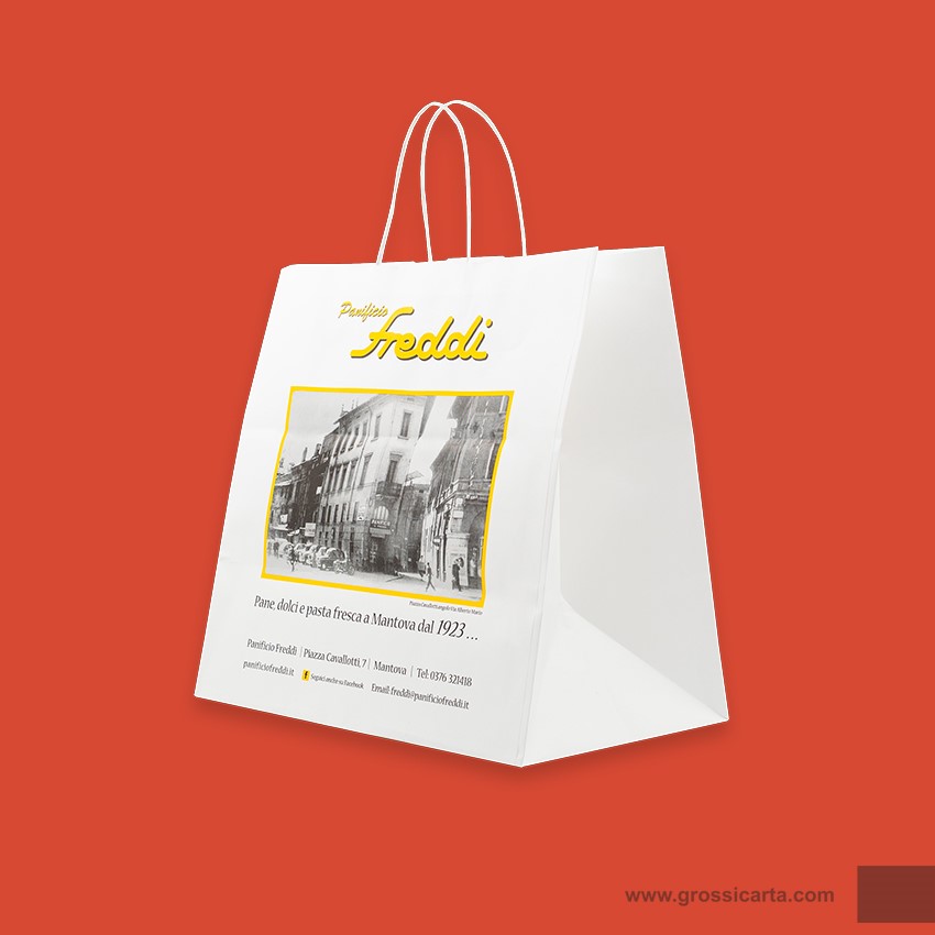 Shopper linea con stampa personalizzata - Freddi