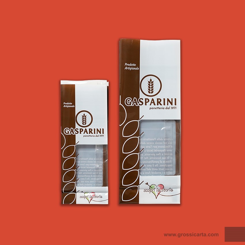 Sacchetti carta con stampa personalizzata - Gasparini