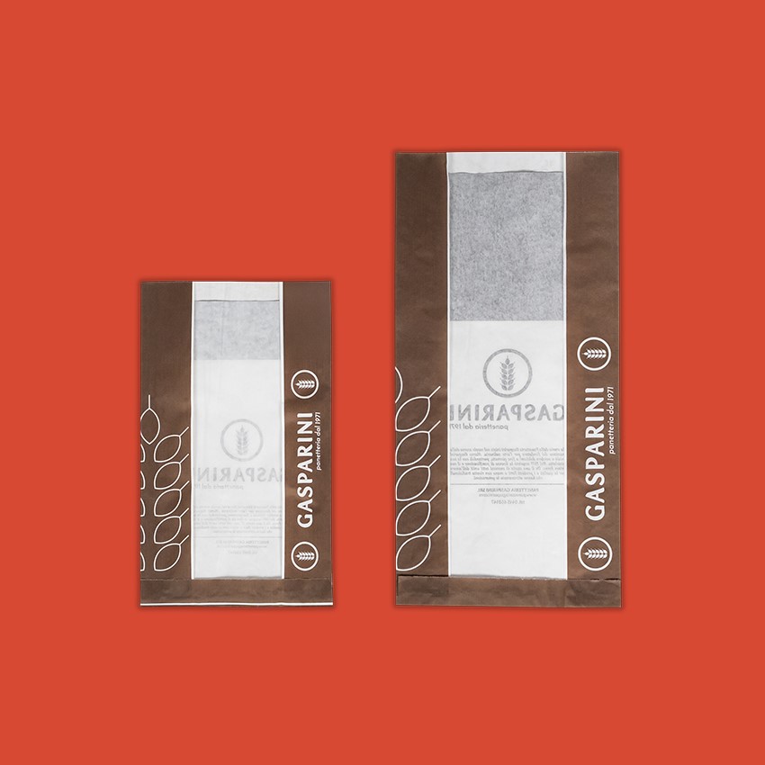 Sacchetti carta con stampa personalizzata - Gasparini