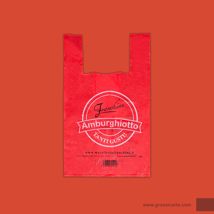 Shopper bio, linea con stampa personalizzata - Franchini