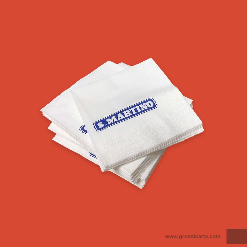 Tovaglioli di carta linea con stampa personalizzata - S.Martino