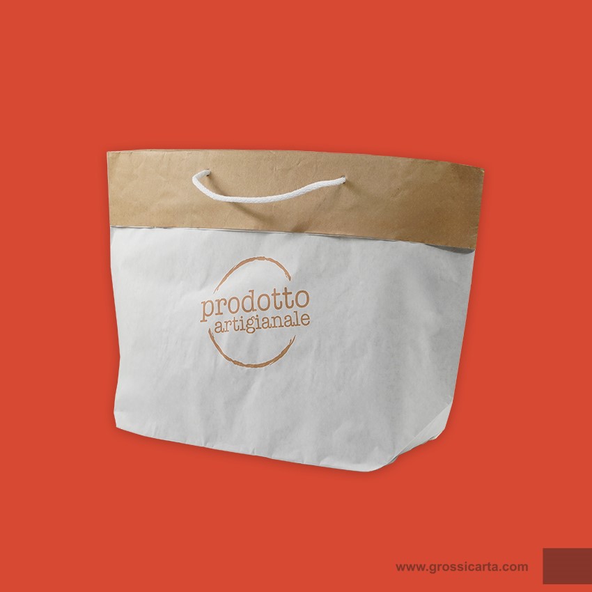 Borsa sacco in carta kraft 