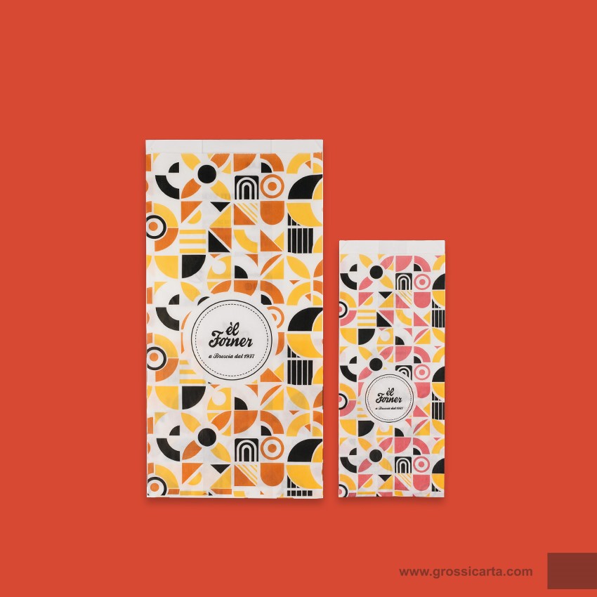 Sacchetti carta con stampa personalizzata - El Forner