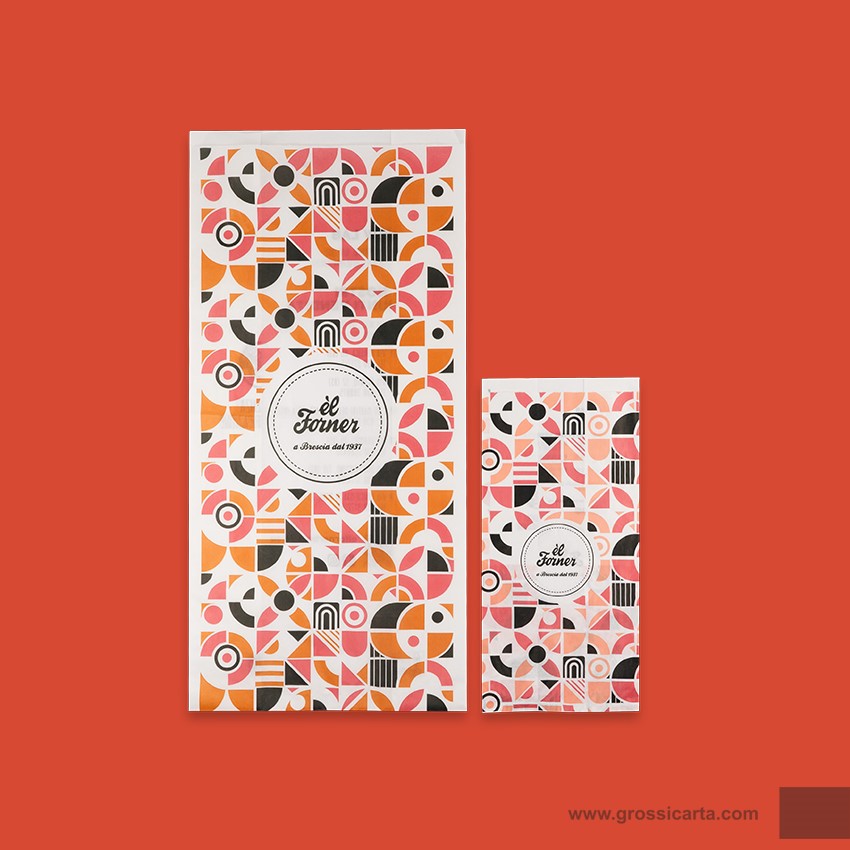 Sacchetti carta con stampa personalizzata - El Forner