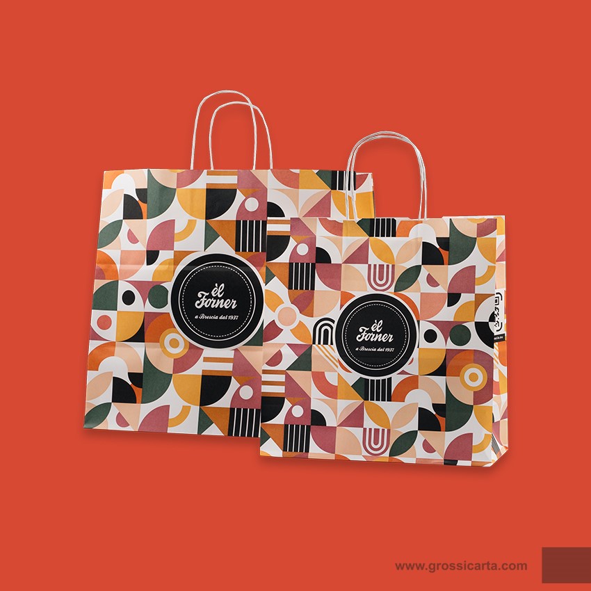 Shopper linea con stampa personalizzata - El Forner