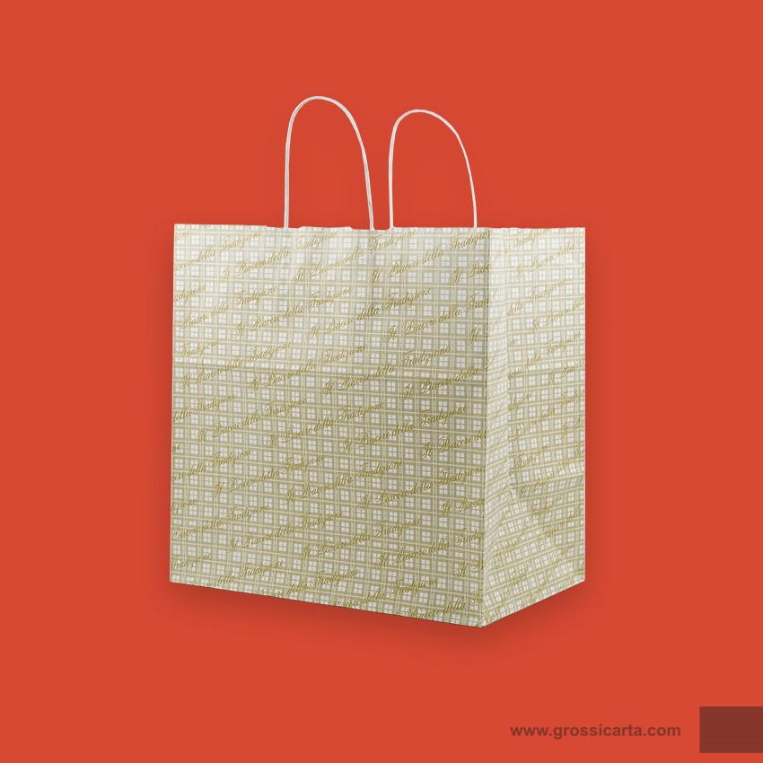 Shopper mod. japa Certificata FSC<sup>®</sup> stampa ''Il piacere della tradizione''