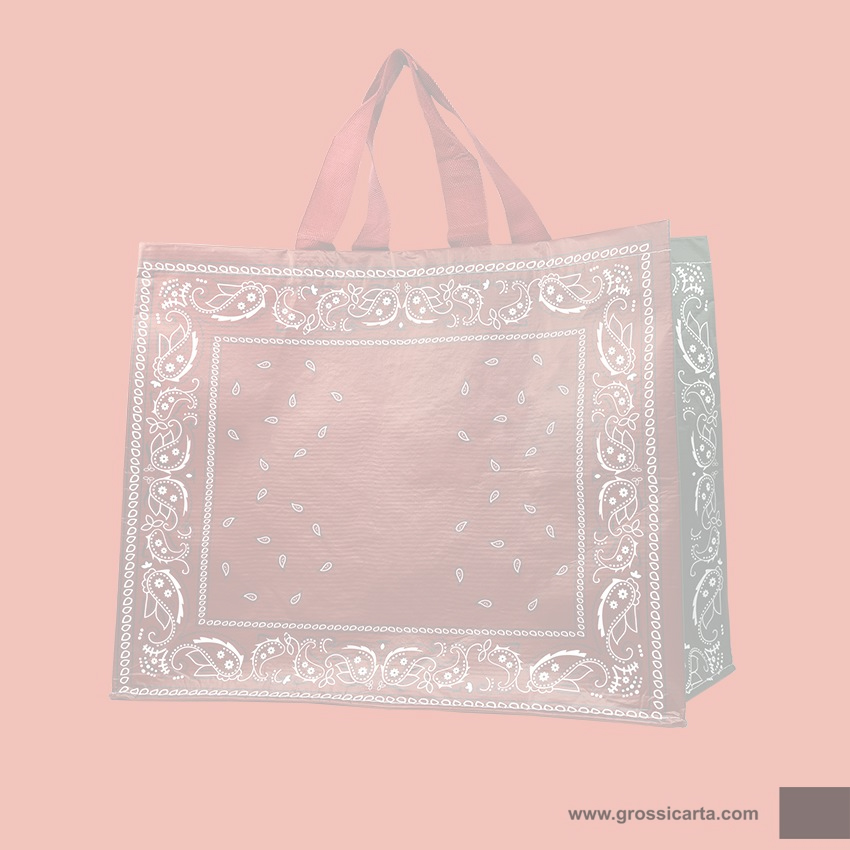 Shopper RPET ''bandana rossa'' - <b>SOLD OUT</b>